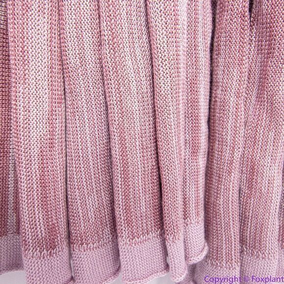 NEW Free People Pink Long Sleeve Knit Flare Pleated Lady Luck Jumpsuit, size S - Picture 16 of 16